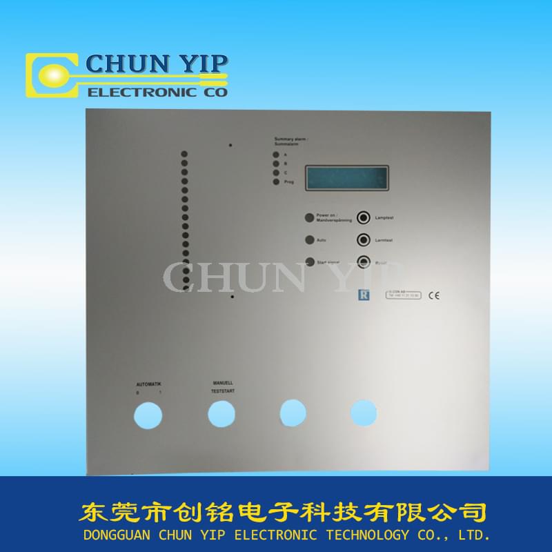 背板薄膜開關(guān)，大型機械薄膜按鍵開關(guān)